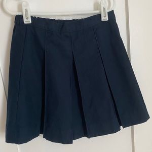 Land’s end uniform navy skirt